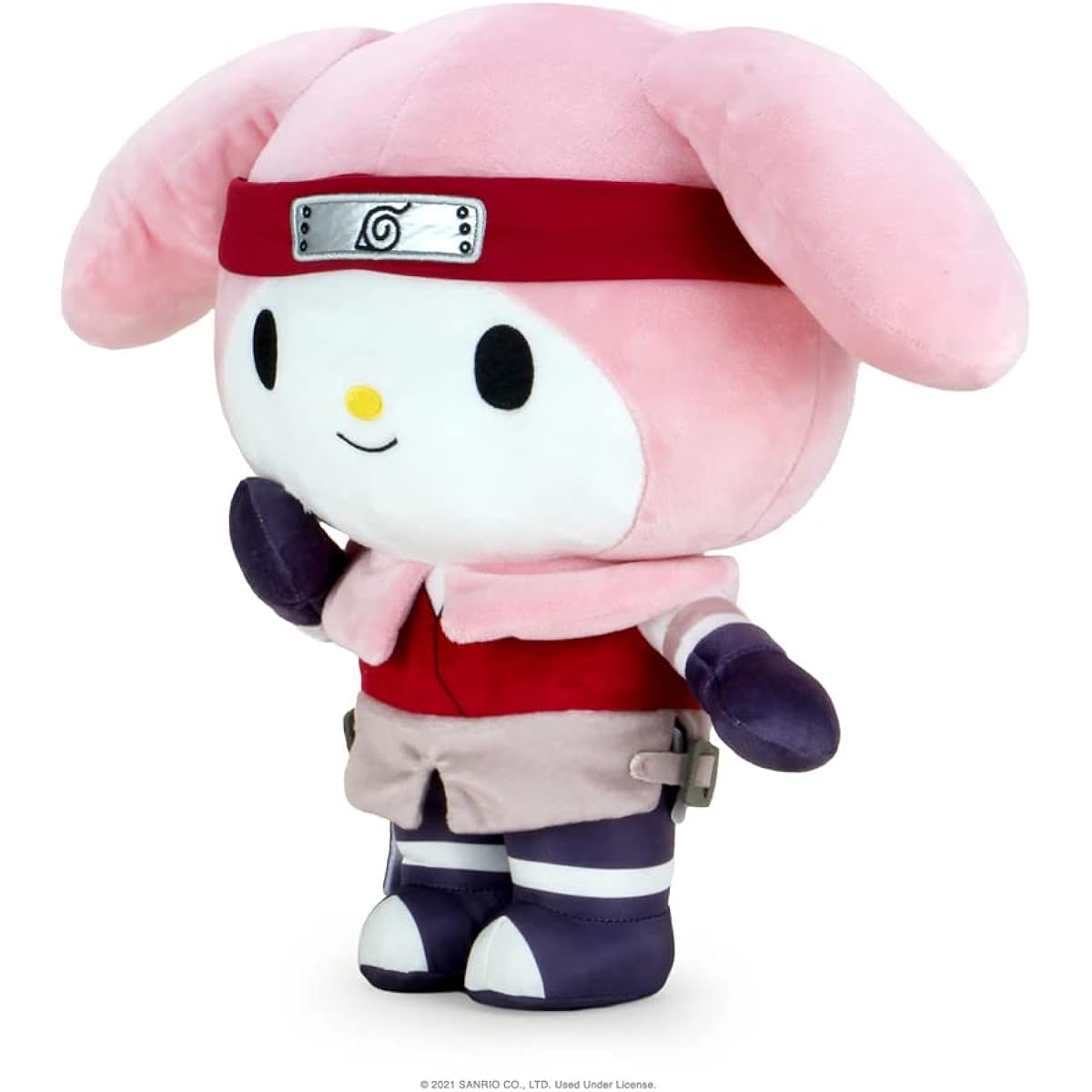 Kidrobot Naruto x Sanrio My Melody Sakura 13 inch Plush Toy