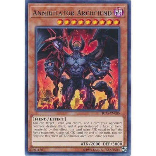 Annihilator Daima - IGAS-EN000 - Rare - Unlimited Edition