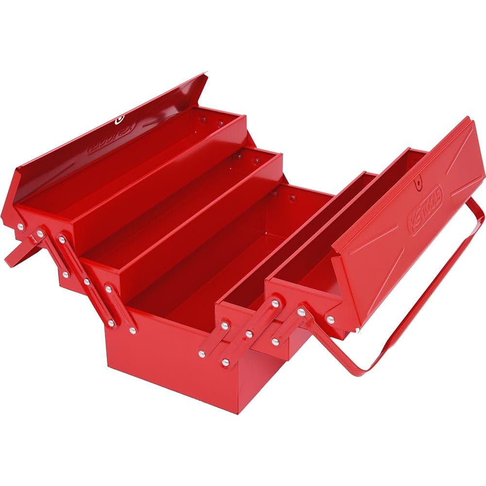 KS TOOLS Sheet steel toolbox 5 compartments 550mm 999.0125