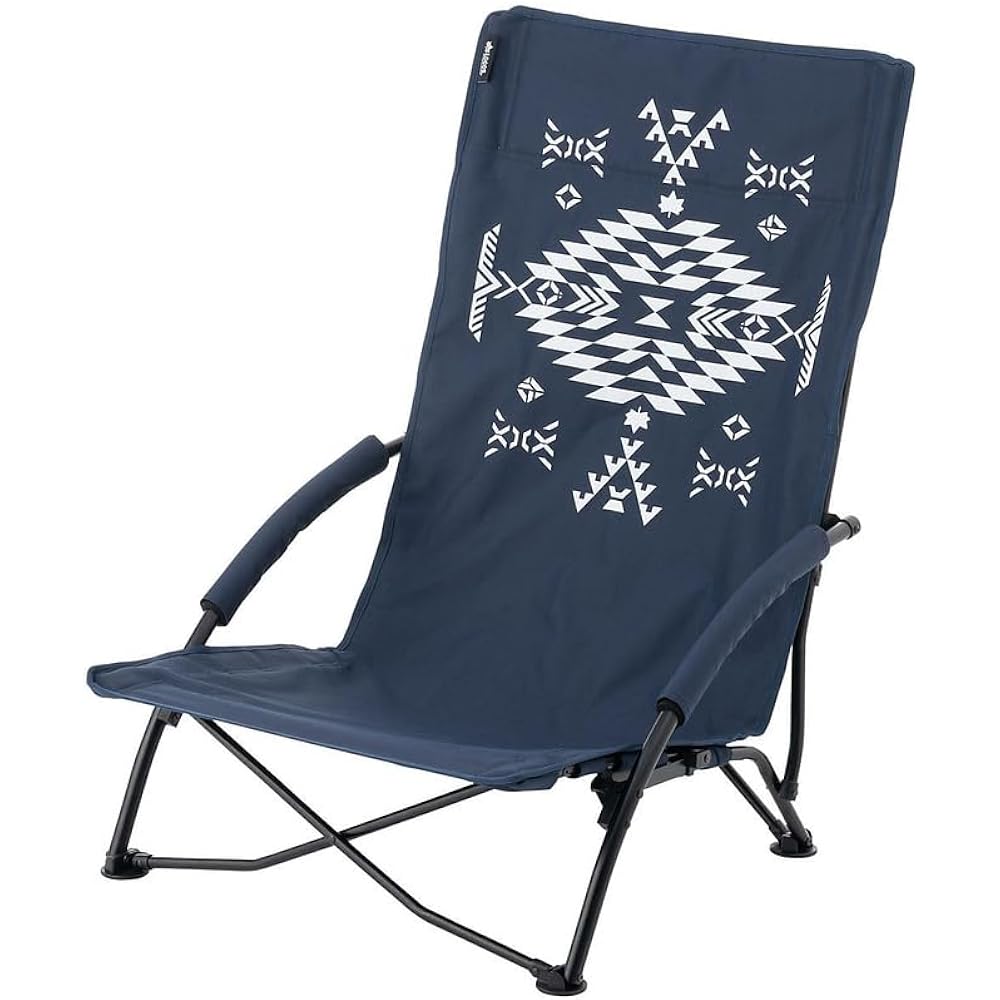 LOGOS King Cross Chair (LOGOS LAND) 73173131 Outdoor Folding Camping Chair with Pocket