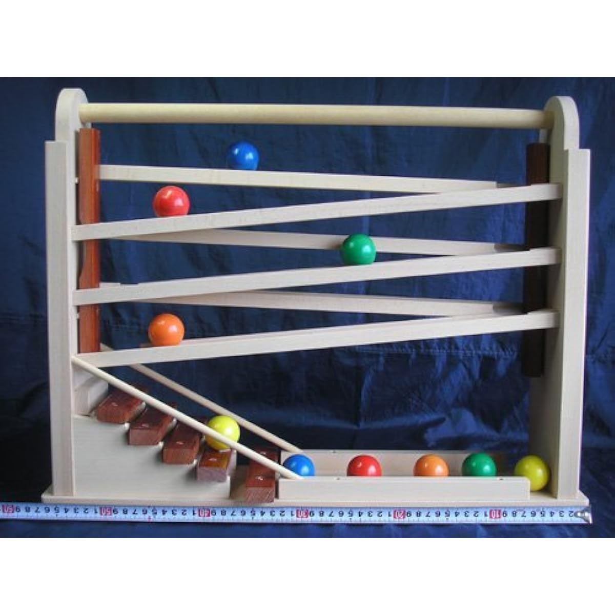 [Japanese-made wooden toy] Korokoro Xylophone M64
