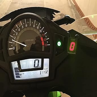Speed Display Meter Gear Indicator For Kawasaki ER6N Z1000SX Ninja 400 Z1000 Z800 Z750 Ve-rs-ys 650 Z650 W800 Ninja 300 Motorcycle Speed LED Display