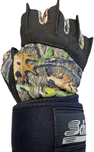 Schiek Lifting Gloves 540 with Wrist Wrap (Genuine Japanese Product)