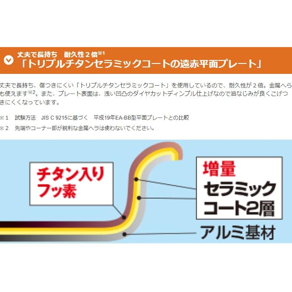 Zojirushi Plate "Yakiyaki" EA-BE10-TD (Dark Brown)
