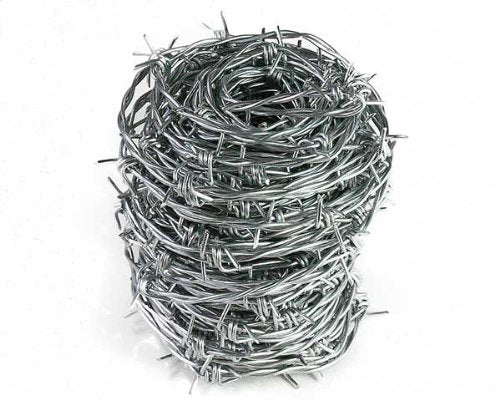 High Logic Barbed Wire Barb 100m Roll K-982 Silver