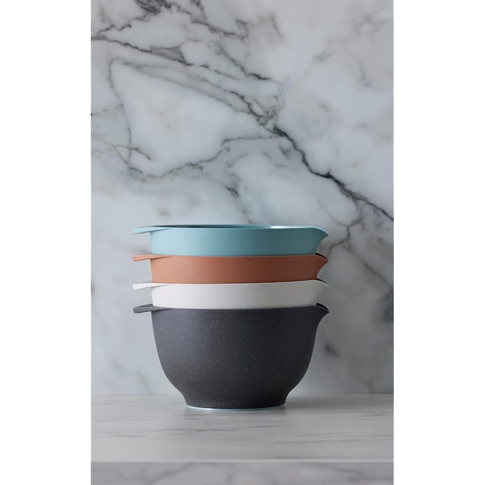 Rosti Ball Pebble Black 28.4 x 24 x 13.5 Margrete Mixing Bowl 4L 242765 3 pieces