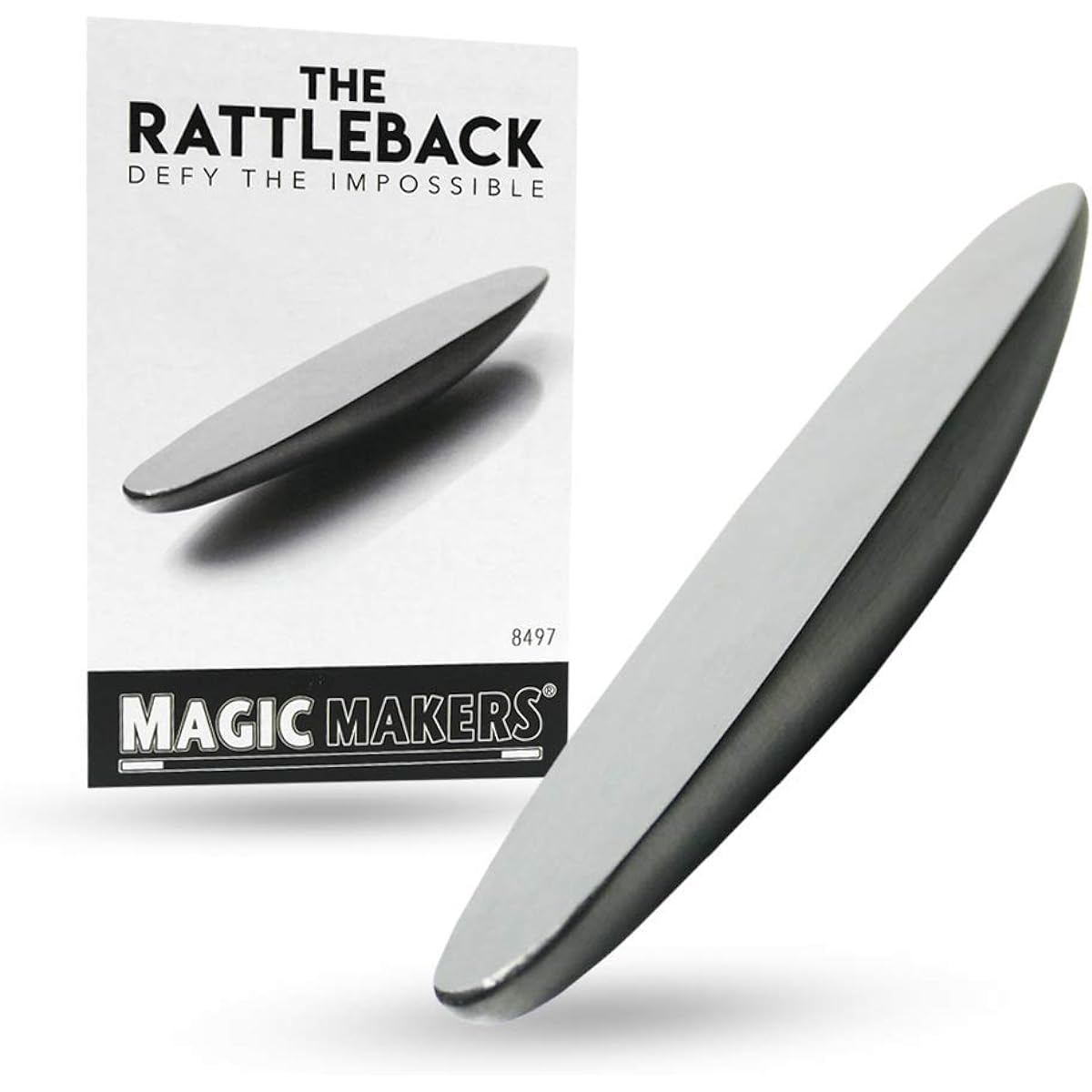 Magic Makers The Rattleback Physical Toy Real Metal Alloy Collector's Edition