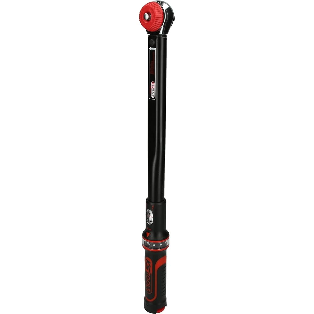 KS TOOLS 1/2" ERGOTORQUEprecision torque wrench with rotary mushroom ratchet head 10-100Nm 516.1432