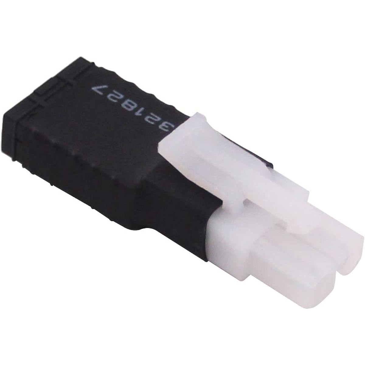 OliYin 2 Pieces TRX Female to Big Tamiya Male Connector Adapter for LiPo Battery (2 Pack)