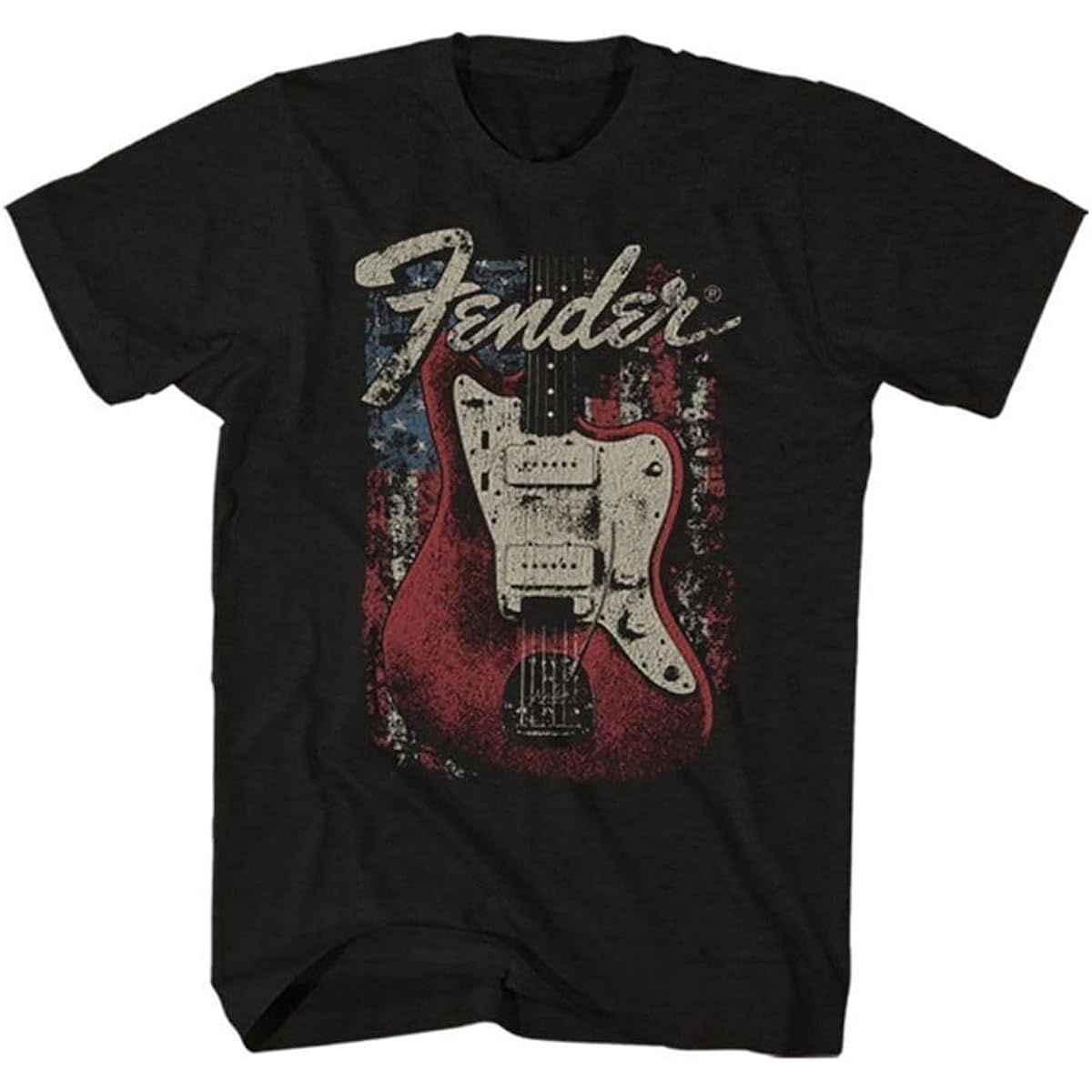 Fender T-shirt Fender Distressed Guitar S