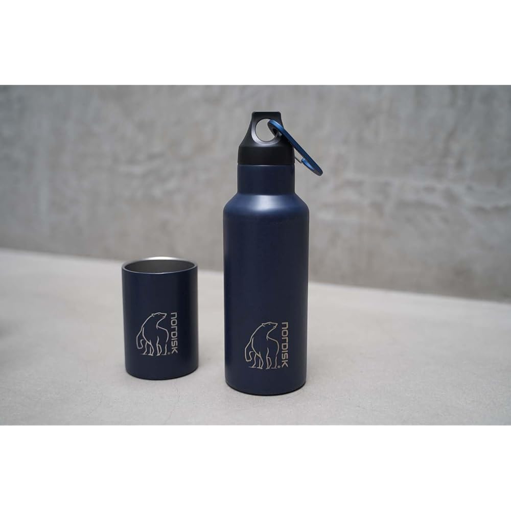 NORDISK Outdoor Camping Cup Thermal/Cold Steel Double Wall Mug 300ml STEEL DOUBLE WALL MUG Dress Blue [Genuine Japanese Product] 122072
