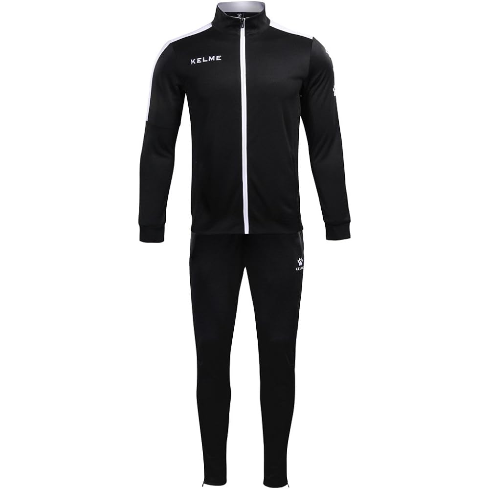 [Kelme] Tracksuit Men's Sportswear Top and Bottom Set Setup Jacket & Long Pants Training Wear Running Wear