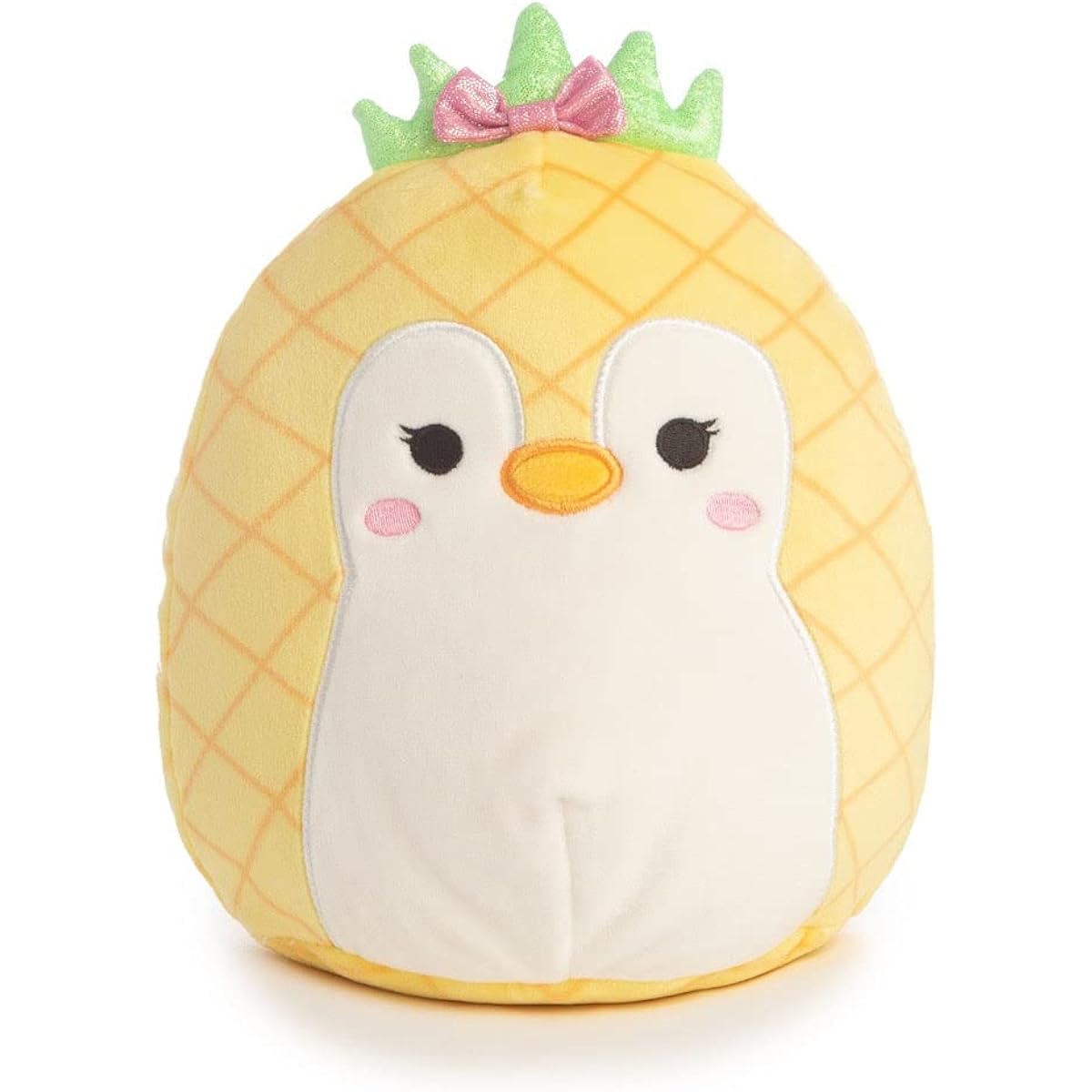 Squishmallow Official Kellytoy Plush 7.5" Squishy Soft Stuffed Animal (Piper the Penguin in Pineapple Costume)