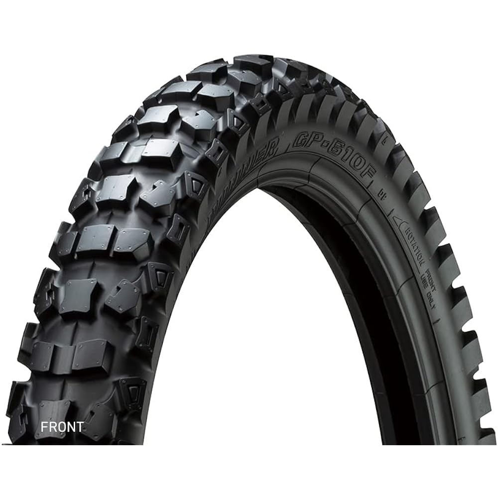 iRC Tire 129427 GP-610 80/100-19 M/C 49P WT (Tube Type) Front (Front)
