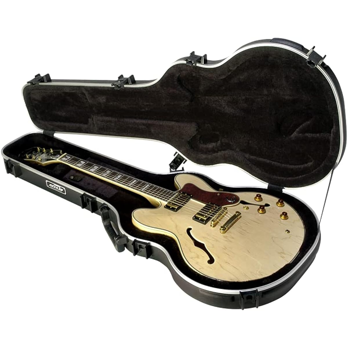 Hard case for SKB electric guitar 335 semi-acoustic type 1SKB-35 black