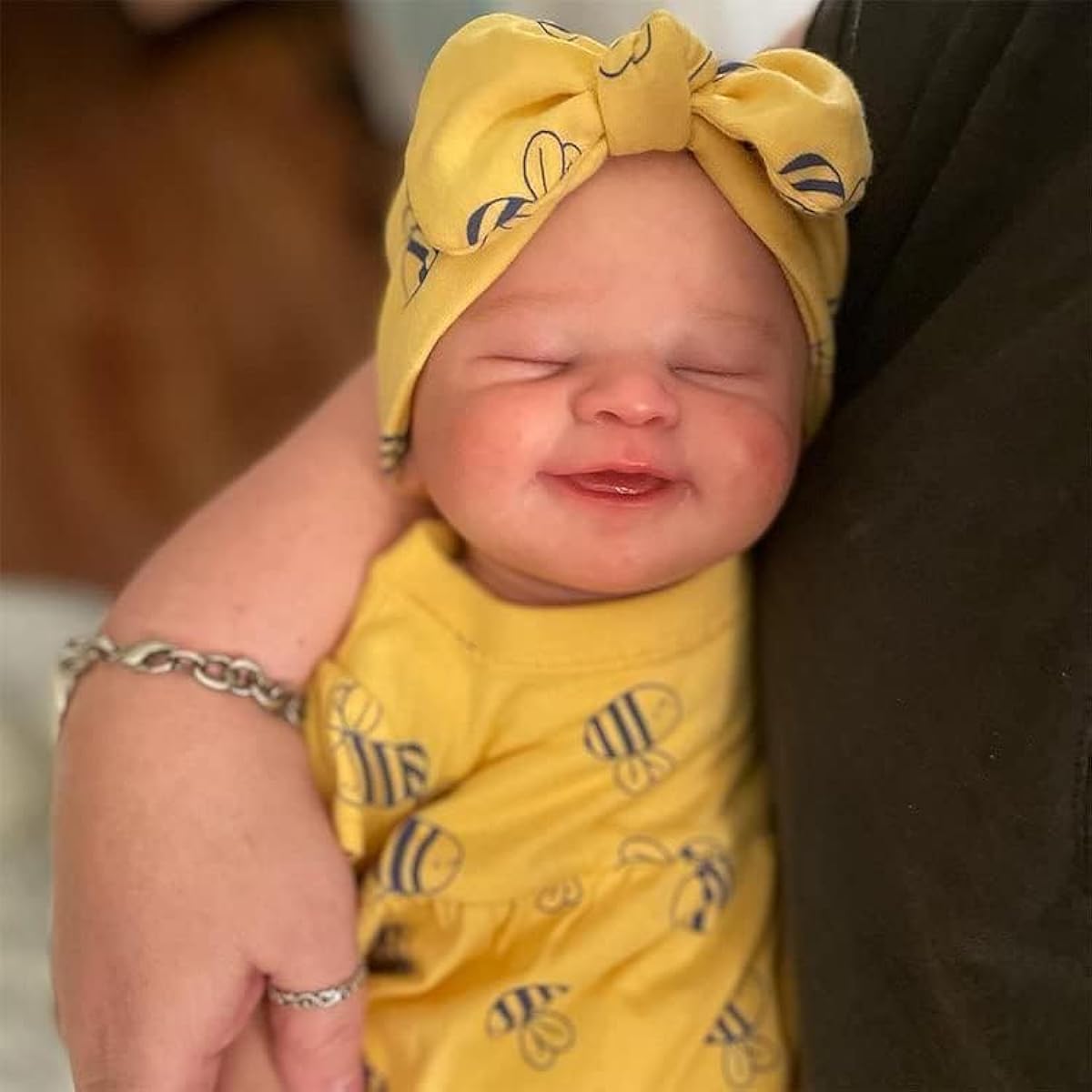 Miaio Reborn Baby Doll Reborn Doll Boy 17 Inch Handmade Real Baby Doll Newborn Lifelike Doll Soft Vinyl and Weighted Body