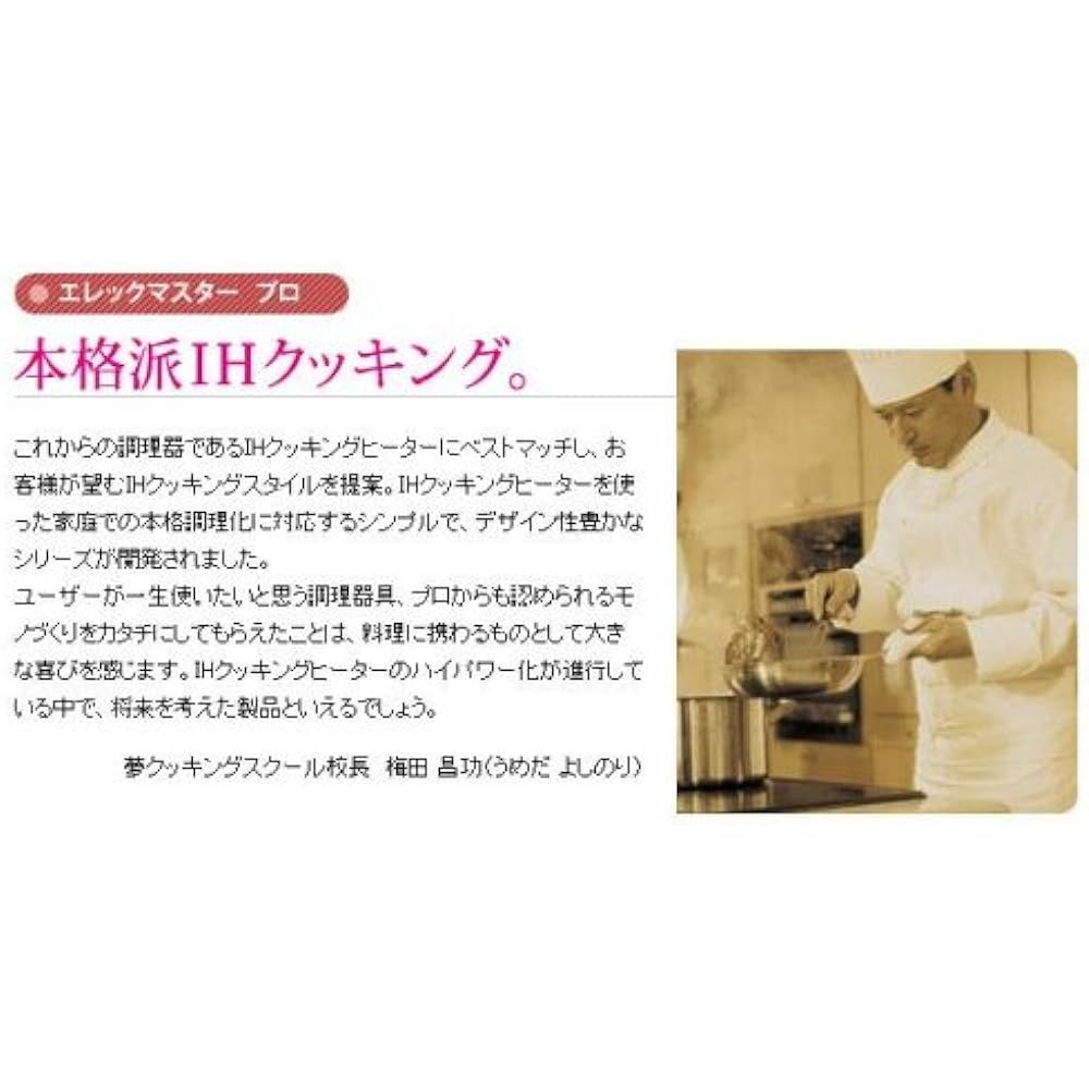 Fujinos Elec Master Pro (IH compatible) Tempura pot 116567