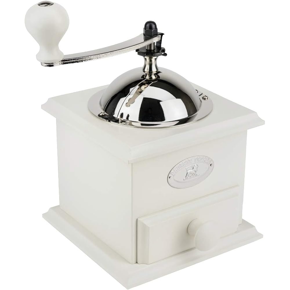 PEUGEOT Coffee Mill Manual Adjustable Grind Bean Capacity 25g Made in France Ivory Cottage 31176