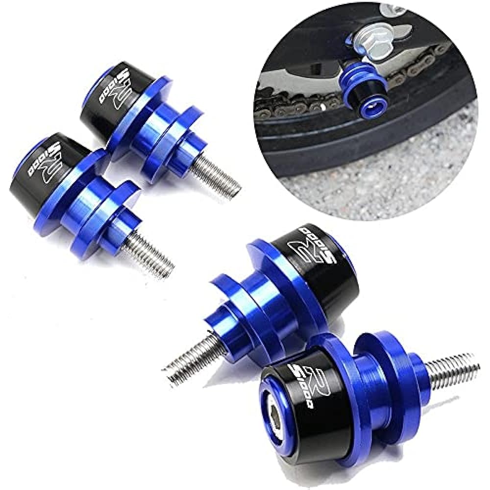 Motorcycle Swing Arm Spool Slider B-M-W For S1000R S1000RR 2014 2015 2016 2017 2018 2019 2020 Accessories Swing Arm Slider Spool Stand Screw Paddock (Color: Green)