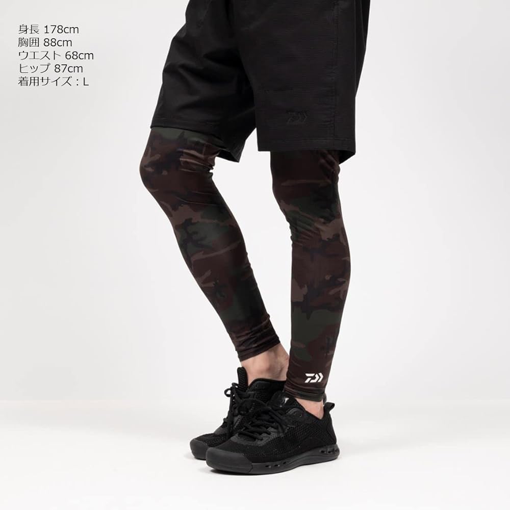 [Daiwa] Wear/Underwear Ice Dry (R) Cool Leg Cover DA-5223 S~L Various