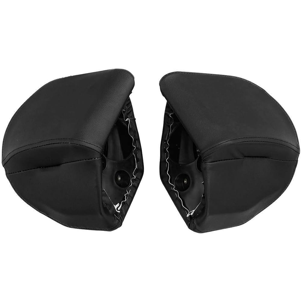 TCT-MT Rear 6.5" Speaker Pod for 2014-2020 Harley Touring King Tour Pack FLHR FLT, FLHT, FLHTCU, FLHRC Road King Road Glide Street Glide Electra Glide Ultra Classic Black 2019 2018 2017 2016 2015