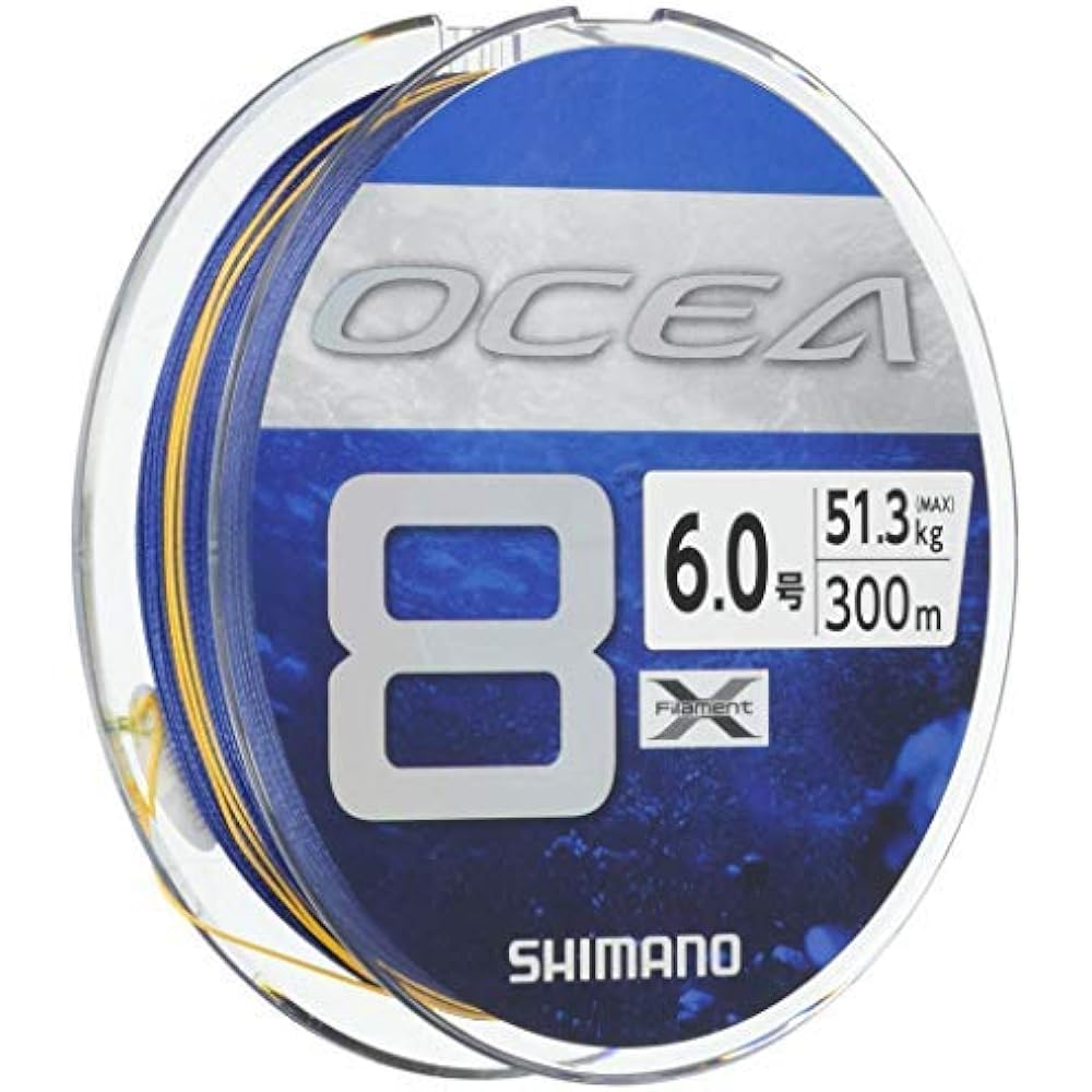 SHIMANO PE Line Osea 8 Various 200m/300m/400m/500m / No. 1.5 - No. 12 / 5 Colors / SW Navy