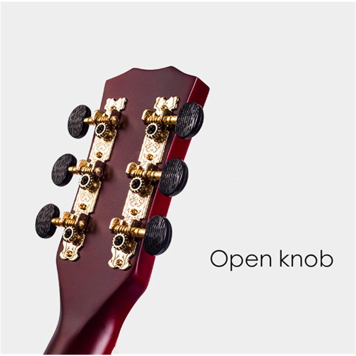 Beginner Practice Guitar, Beginner Guitar Student General Practice Folk Acoustic Guitar, Elementary School Student, Adult, Beginner Guitar (Color: E, Size: 41 inches)