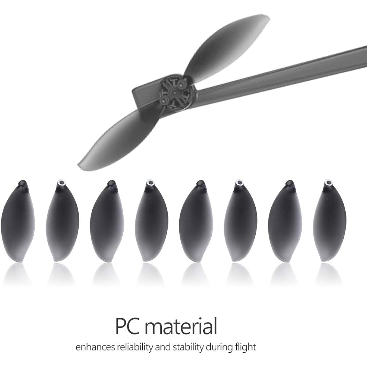 RC Drone Propeller Blades 8 Pieces CW CCW Replacement Blade Propeller for Parrot Anafi Drone