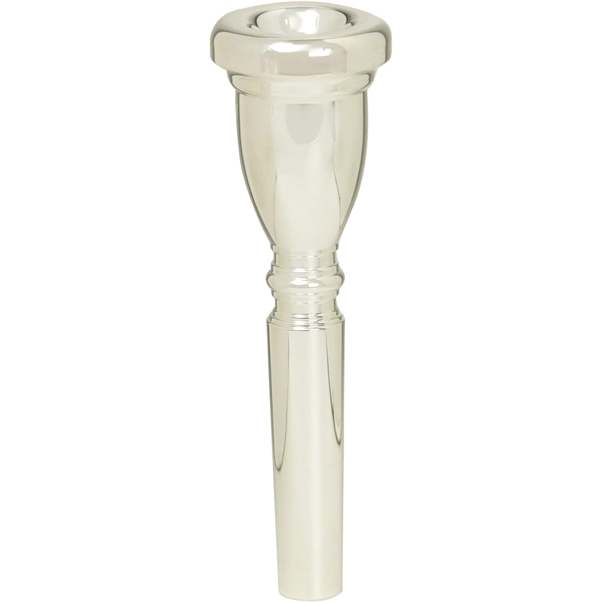 Back Trumpet Mouthpiece "Commercial 10-1/2MV" & Neoprene Mouthpiece Pouch Set