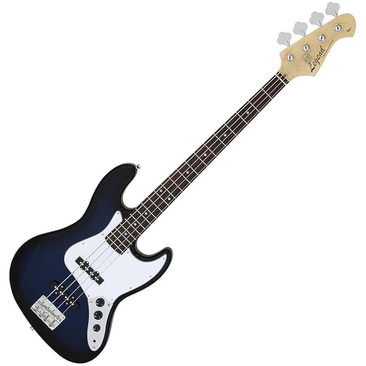 LEGEND LJB-Z Blue Black Sunburst Bass Beginner 12-piece Set [Fender Amplifier Included] Jazz Bass Type Legend