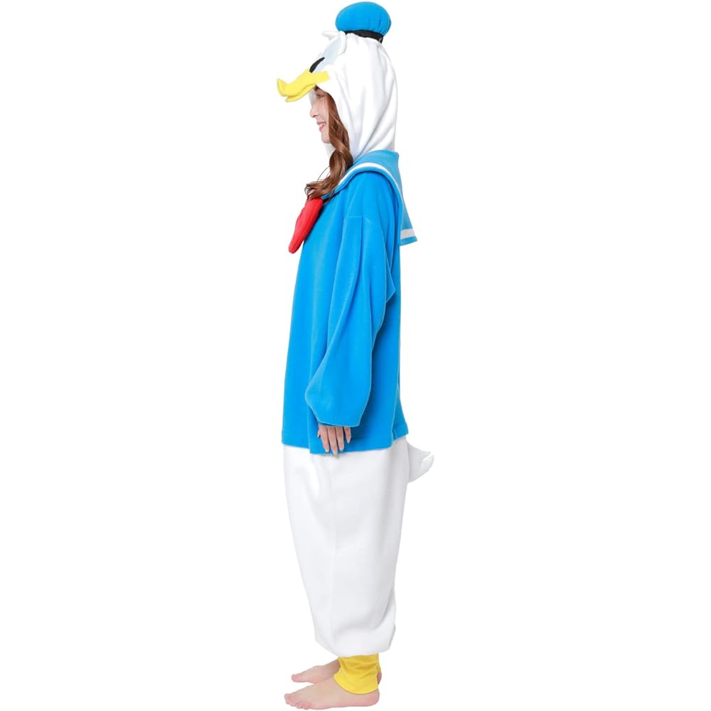 SAZAC Character Fleece Kigurumi One Size Fits Most Disney Donald Duck