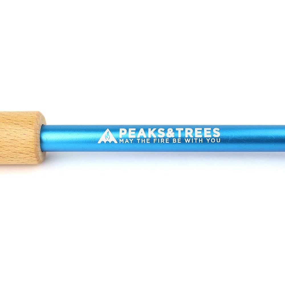 PEAKS&TREES Fire Blow Fire Starter Stick Fire Blowing Aluminum [Made in Tsubame Sanjo]