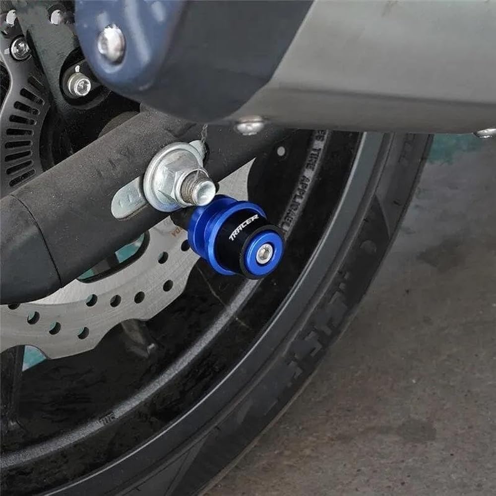 Bike Stand Swing Arm Slider 6mm Motorcycle Accessories Swing Arm Spool Stand Screw Slider Tracer For Tracer 7 9 900 700 GT 9gt 900gt 7gt 700gt MT09 MT07 (Color : M)