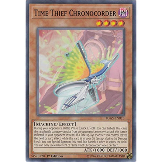 Time Thief Chronocoder IGAS-EN018 Common First Edition