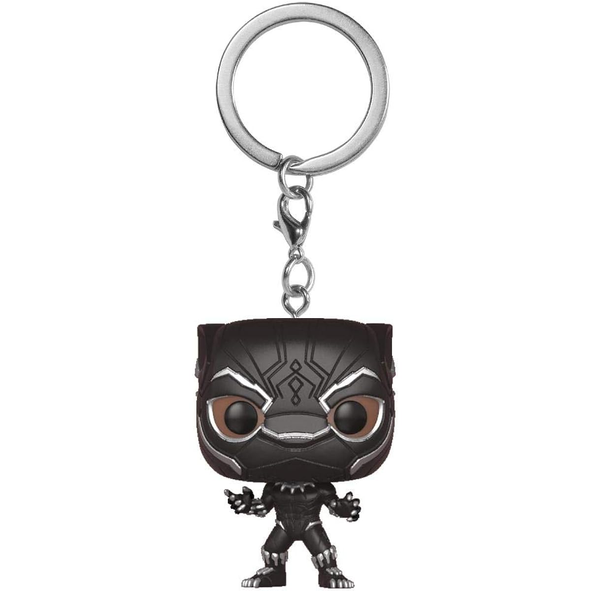 Funko - Porte Clé Marvel Black Panther - Black Panther Pocket Pop 4cm - 0889698240819