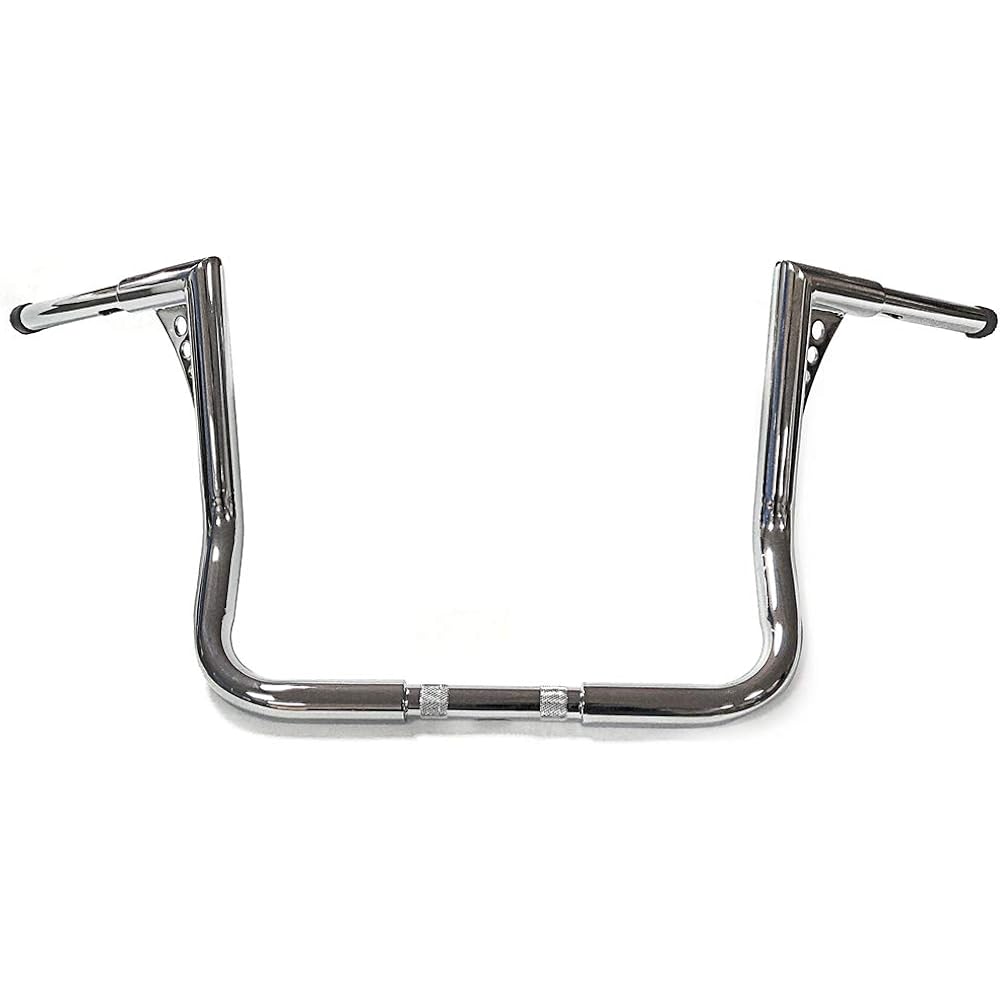 SMT- 12" Rise Ape Hanger Bar 1-1/4" Handlebar Fit Harley Touring Electra Glide