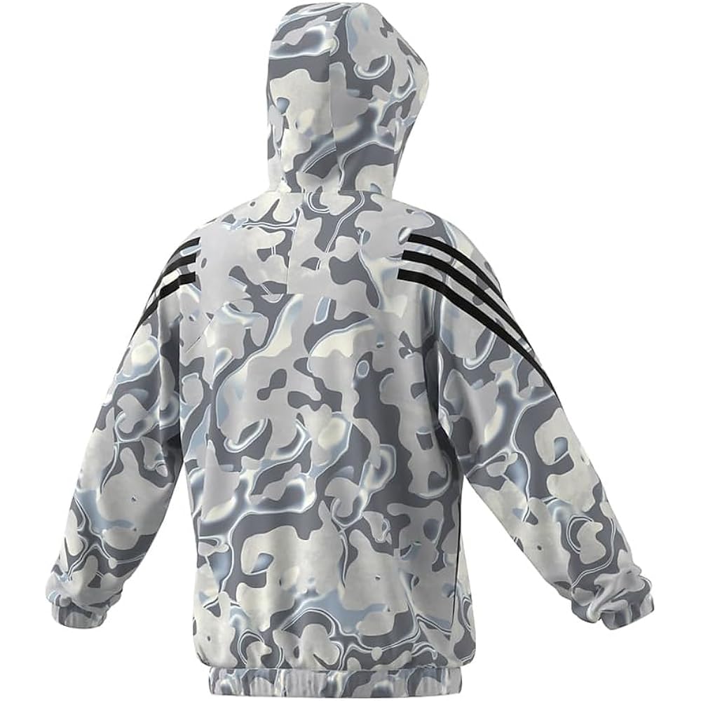 [Adidas] Hoodie Future Icon All Over Print Full Zip Hoodie DTZ91 Men's
