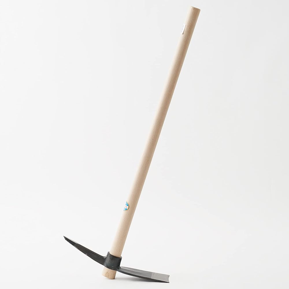 Tosa cross hoe Maruhito 360mm Karaoke with vine Soil crushing For hard soil/clay Root cutting Waste land Civil engineering Pickaxe