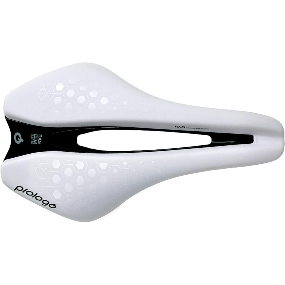 Prologo Dimension TRI T4.0 Rail Road MTB Triathlon Saddle, White, PR2808
