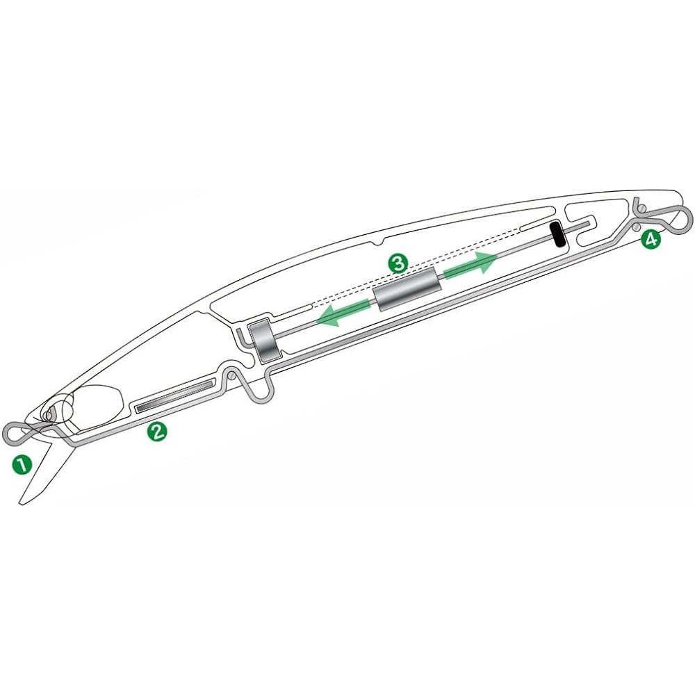 DUO (Duo) Tide Minnow Ghost 170F #ACC0597 Matt Chart Konoshiro