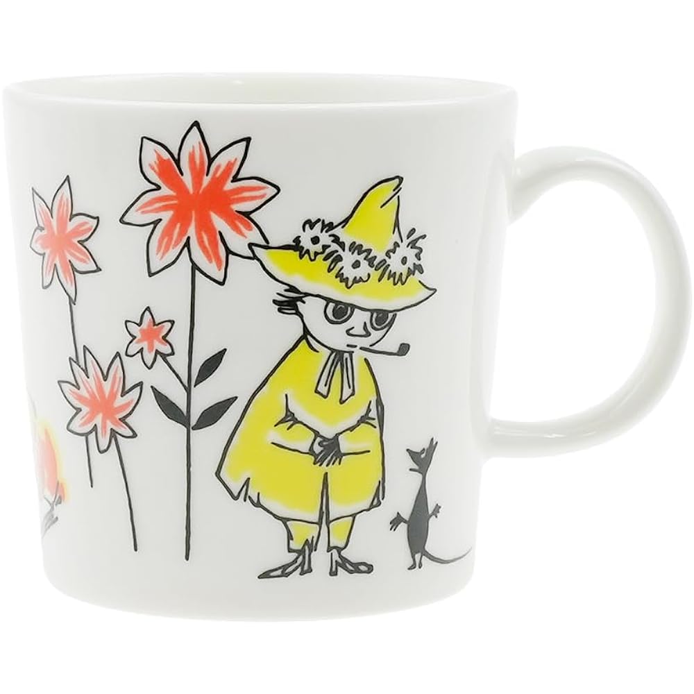 [Regular Imported Goods] Moomin (Moomin by ARABIA) Dish Plate 19cm "ABC" Snufkin Pattern Moomin Tableware Arabia 1064954