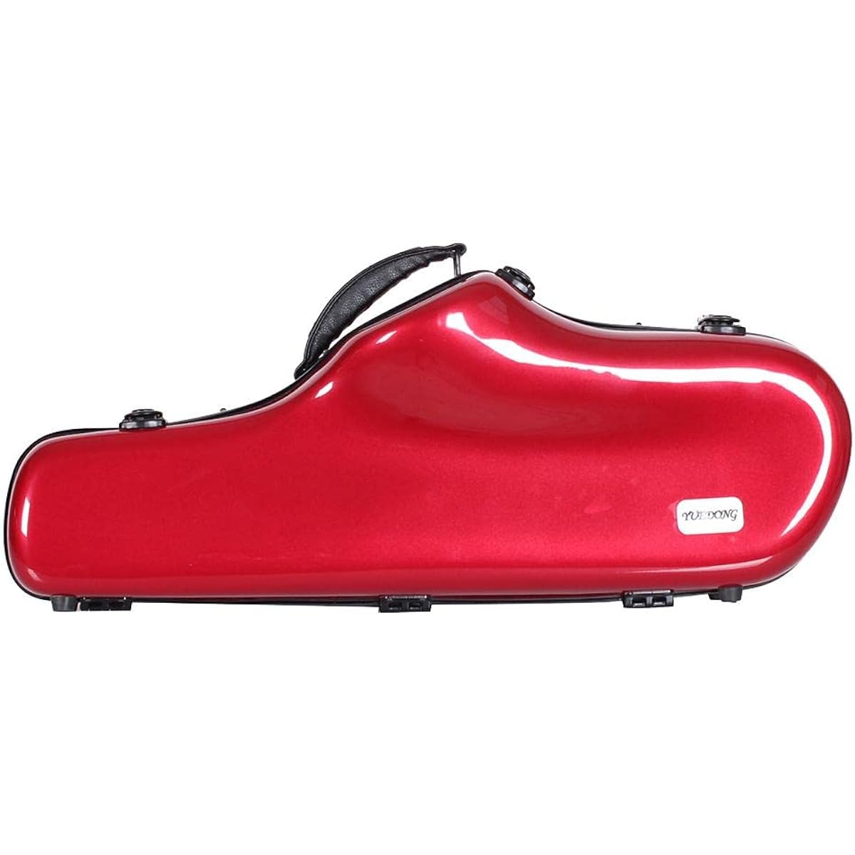 rockible Saxophone Handheld Bag Case Organizer Bag for Alto Sax with Detachable Strap and Carry, 24.41 .45 x 5.51 Inches, Red