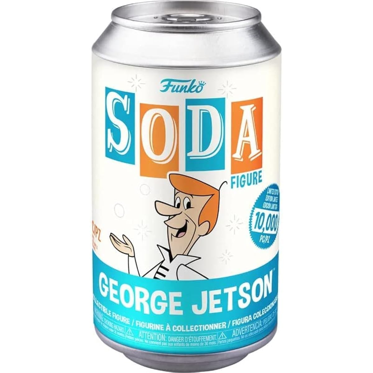 Funko Hanna-Barbera George Jetson Vinyl Soda Figure with Chase's Chance