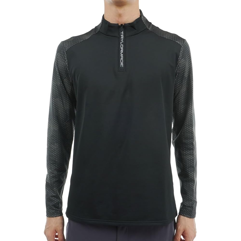 [TaylorMade] Mock Shirt Wind Block Half Zip Men's