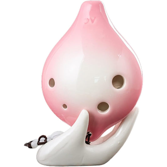 6 Hole Ceramic Ocarina 6 Hole Alto AC Tune Tao Xun Beginner Student Adult Ocarina Musical Instrument Ocarina Instrument (4)