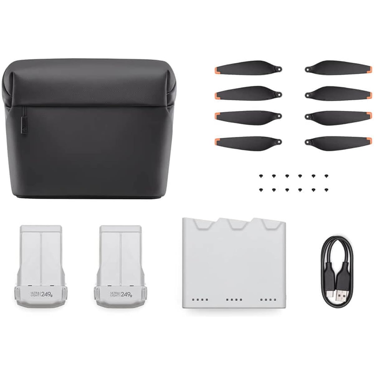 Original Mini 3 Pro Fly More Kit Original Accessories for DJI Mini 3 (General Version Battery Life 34 Minutes)