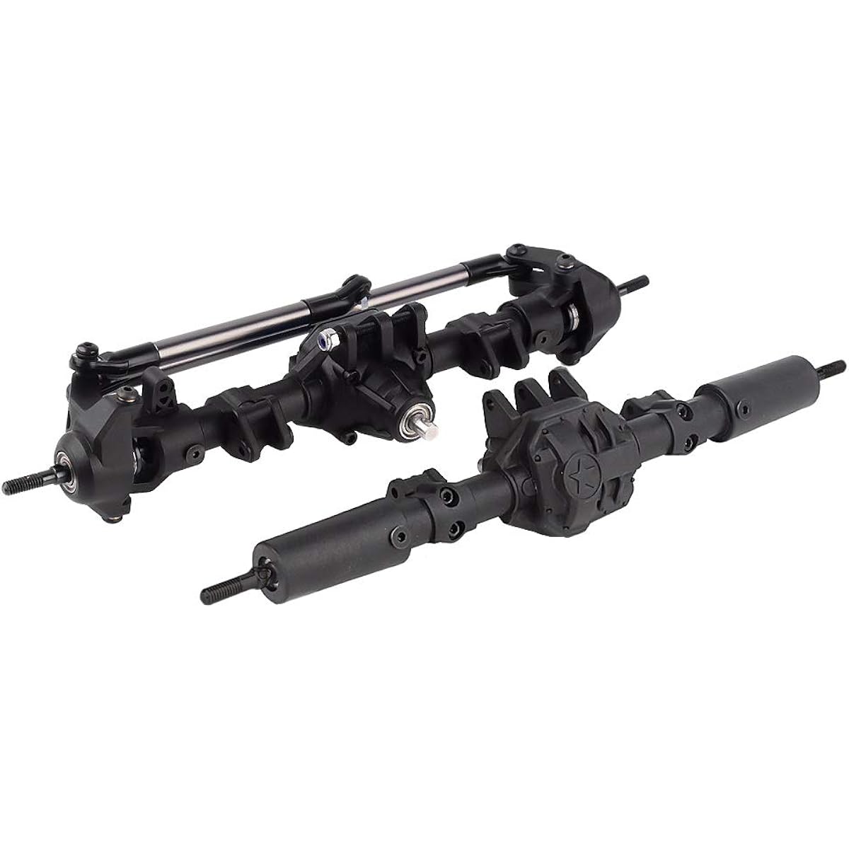 INJORA Front & Rear Axles 1/10 Axial SCX10 II 90046 90047 Axial SCX10 II Upgrade