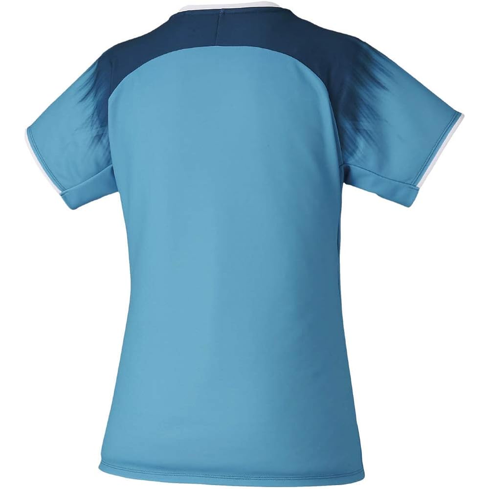 [Mizuno] Tennis Wear Badminton Wear Quick Dry Game Shirt Sweat Absorbent Quick Drying Dynamotion Fit 72MA1220 Women's