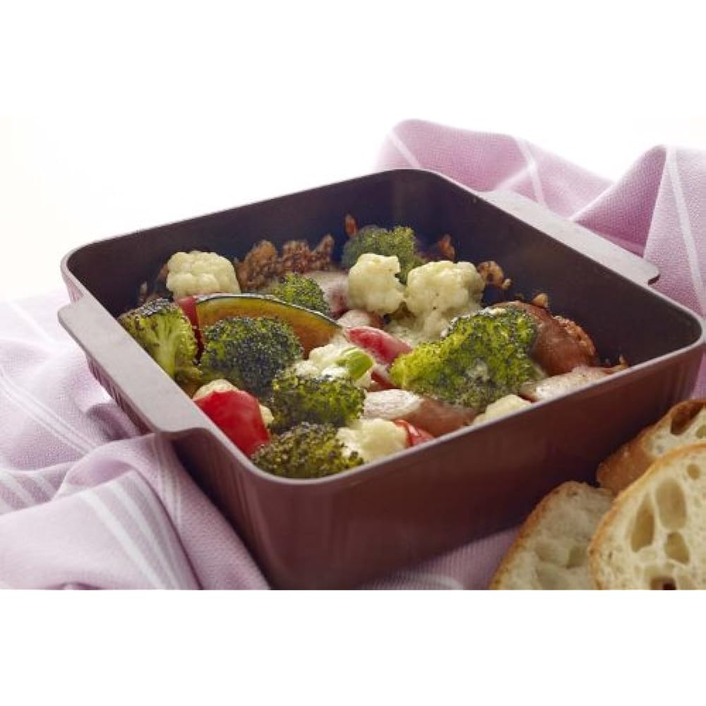 Toaster bread square red A-76232