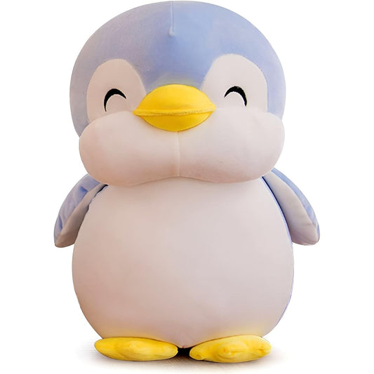 XIOU Stuffed Animal Penguin Plush Toy Soft Penguin Stuffed Animal Doll Gift for Kids Girls Boys Girlfriend Valentine's Day Gift Throw Pillow(Blue,11.8inch/30cm)